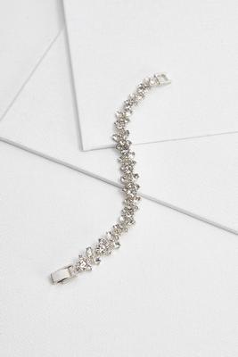 rhinestone link bracelet