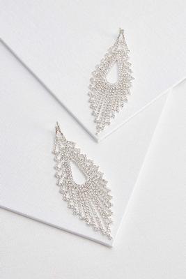 rhinestone chandelier earrings
