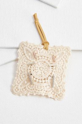 dainty bar earring set