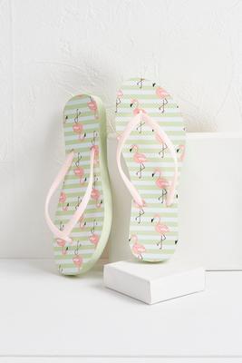 flamingo flip-flops