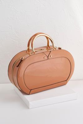 patent leather crossbody bag