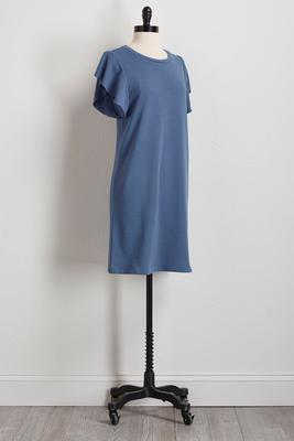flutter sleeve athleisure dress