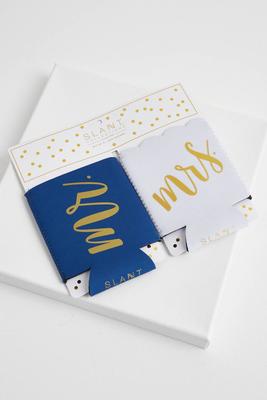 mr and mrs coozie set