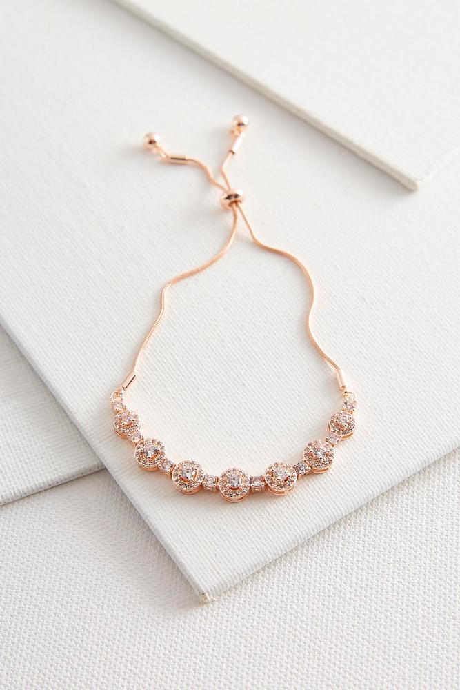 Pave Pull String Bracelet