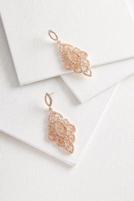 rhinestone chandelier earrings