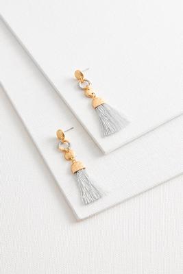 two-toned earrings