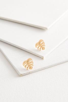 palm leaf stud