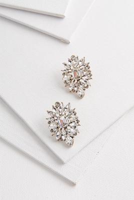 rhinestone cluster studs