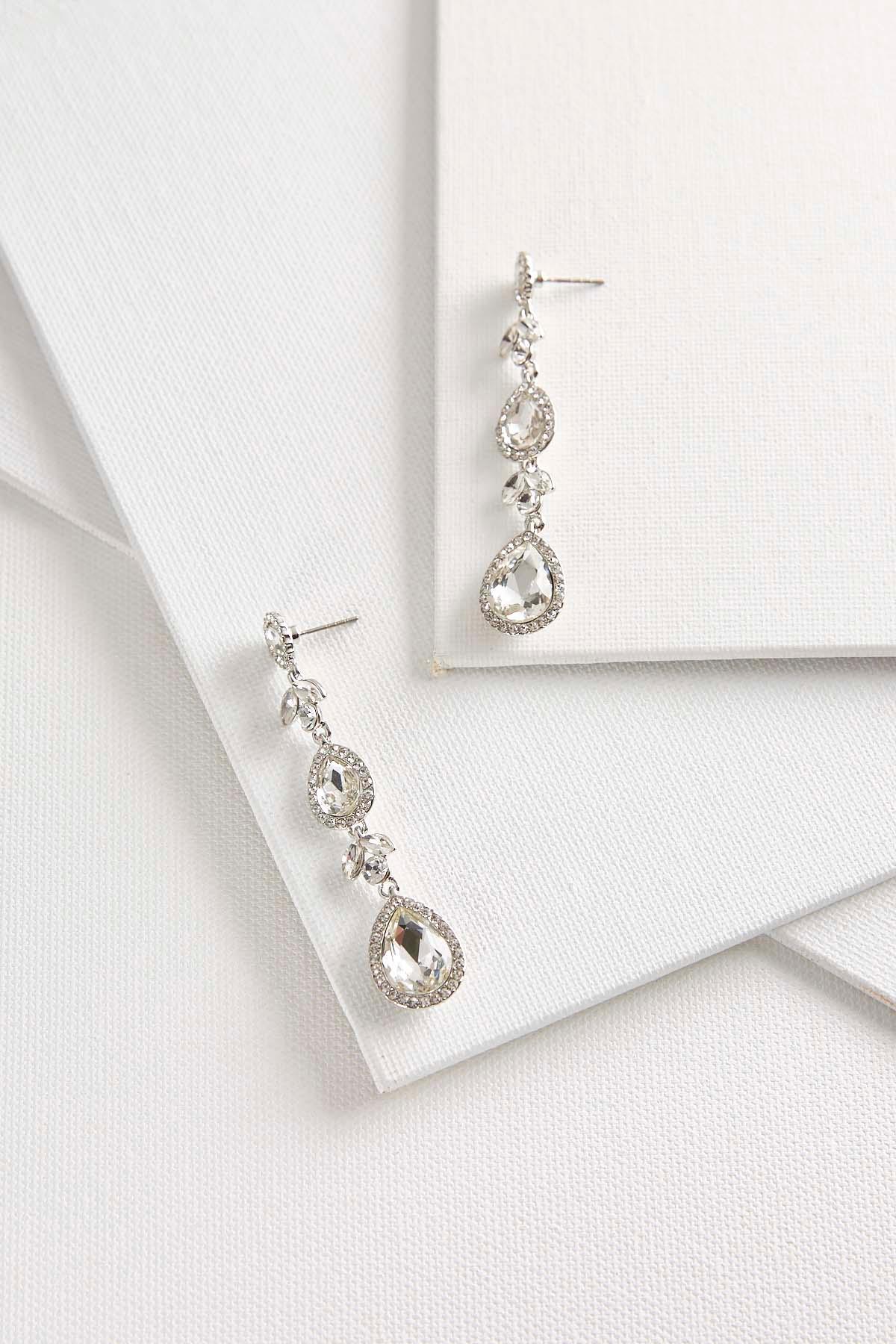 Versona Sparkling Stone Dangle Earrings