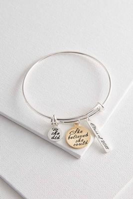 class of 2018 charm bracelet
