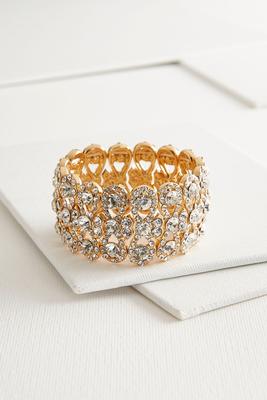 sparkling rhinestone stretch bracelet