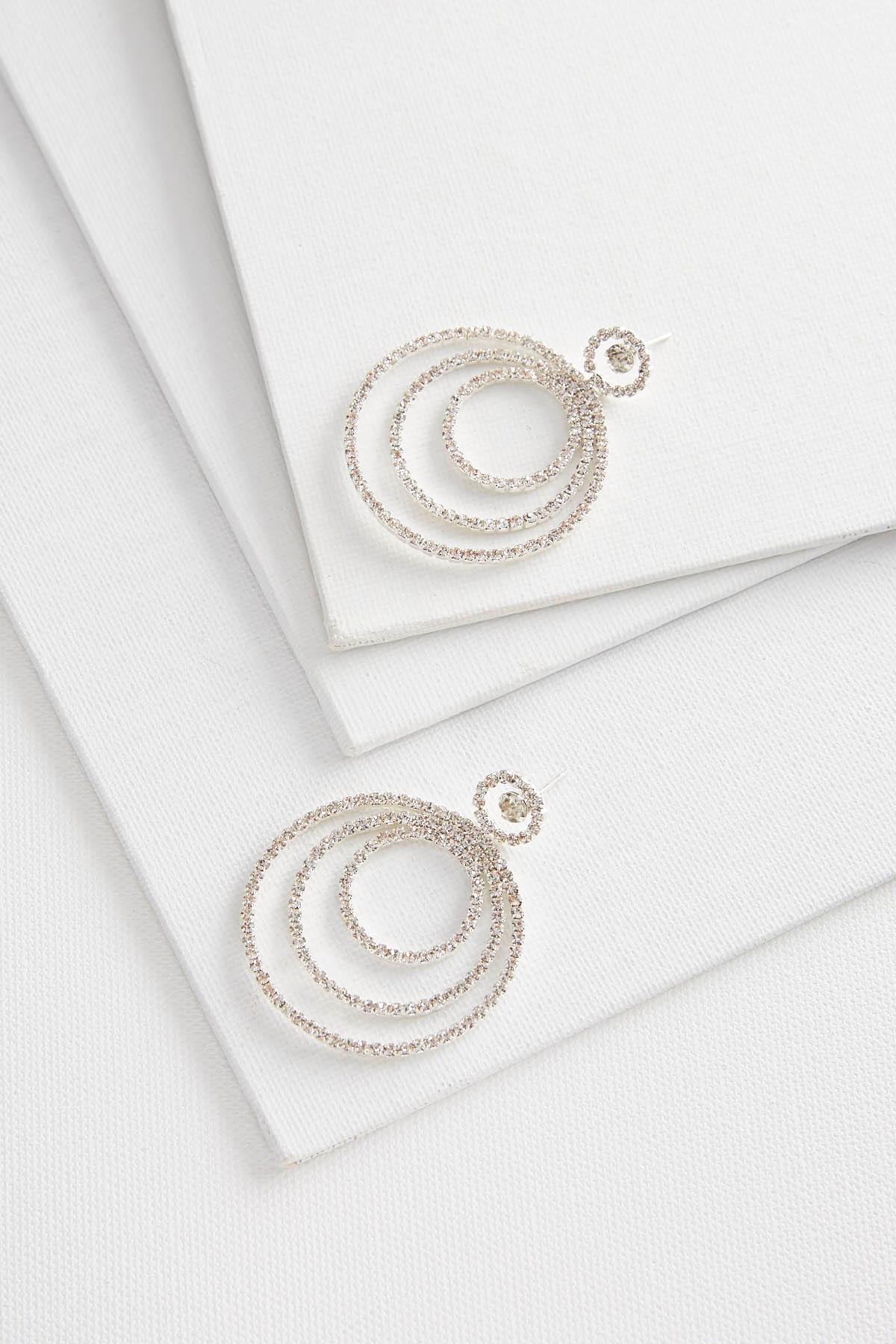 Orbital Rhinestone Earrings