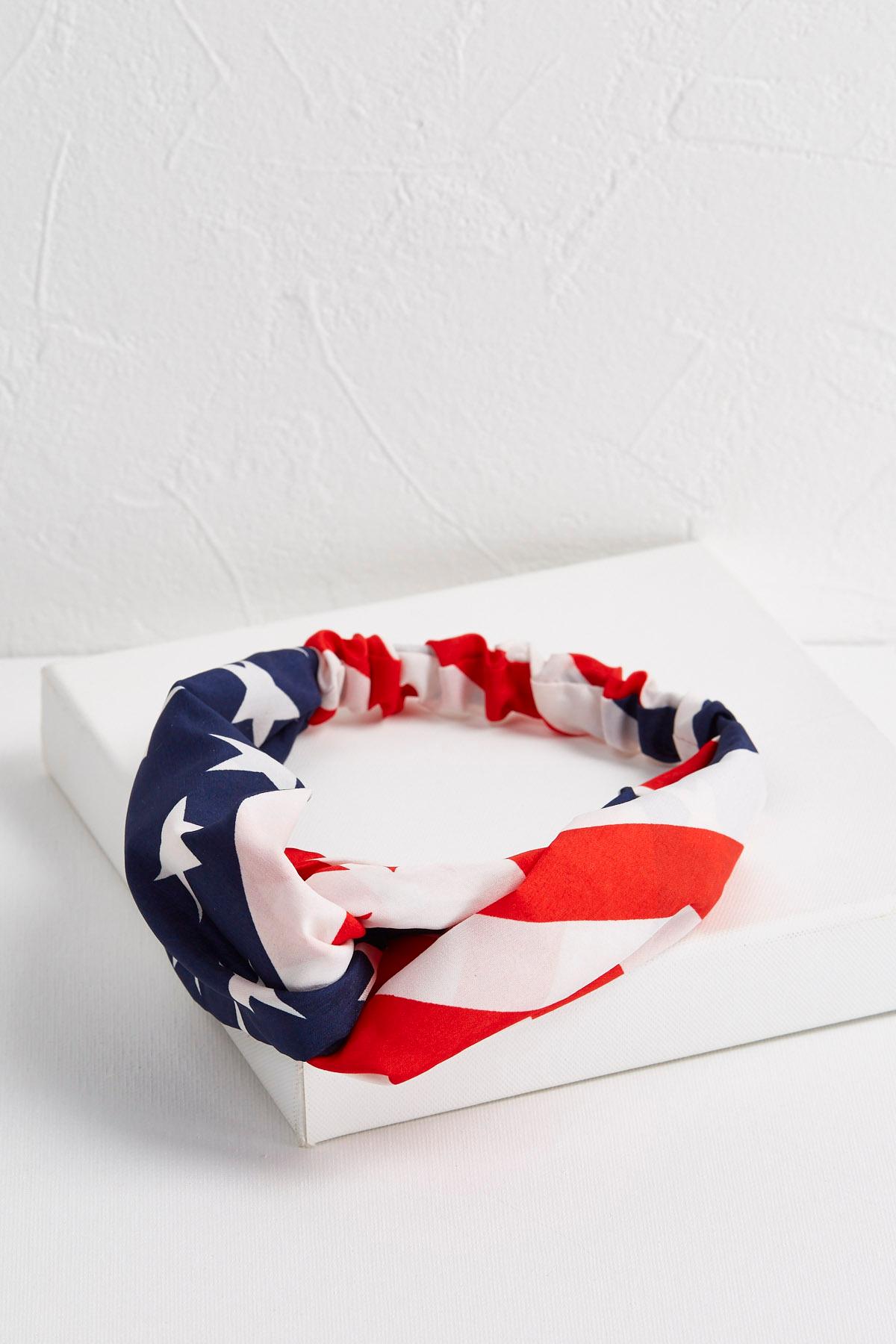 Stars And Stripes Twisted Head Wrap