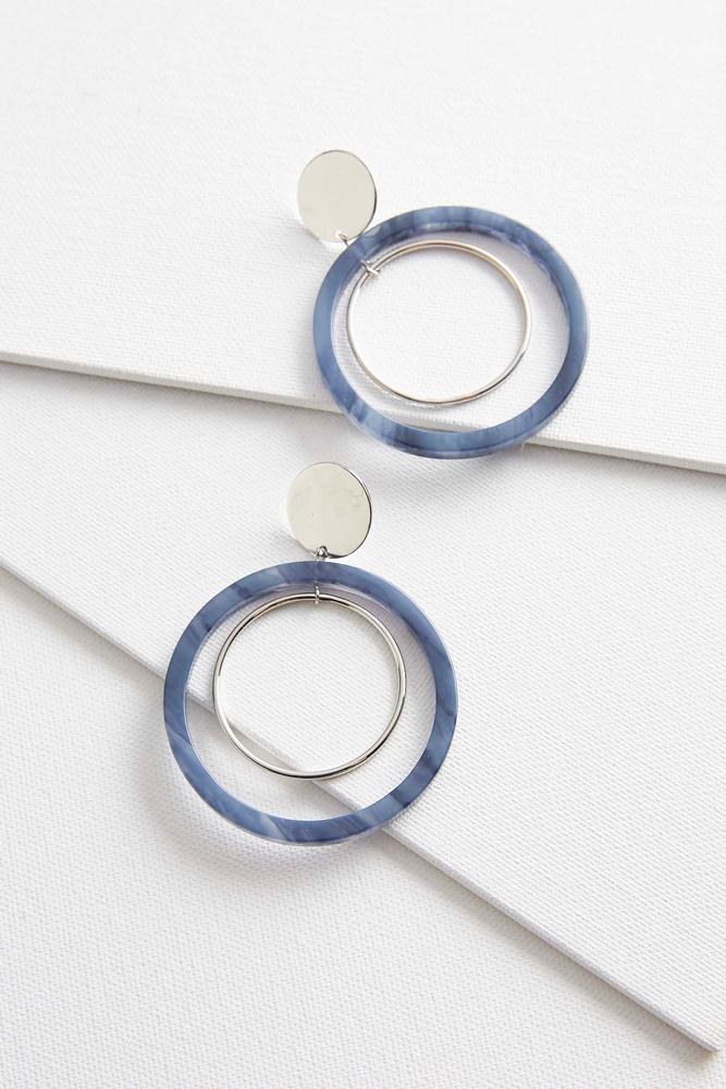Oversized Resin Metal Hoops