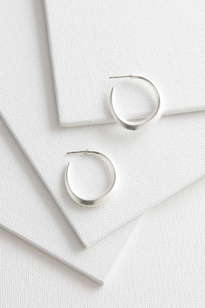 Metal Hoop Earrings