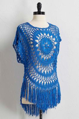 fringe pullover sweater