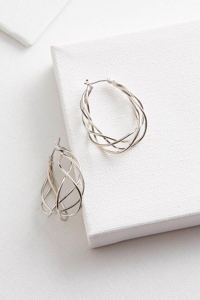 Braided Metal Hoops
