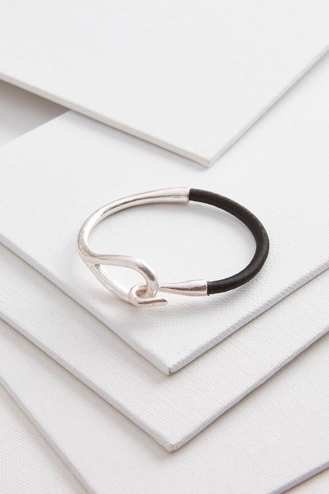 Metal Hook Cord Bracelet