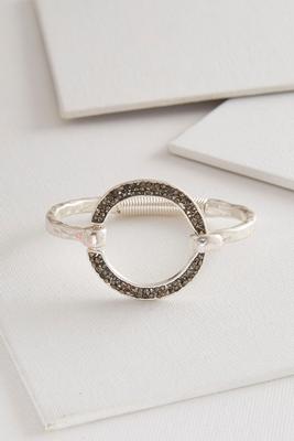 Crushed Stone Circle Bracelet