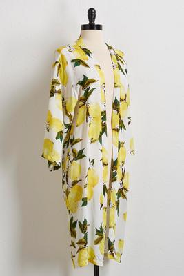 fresh lemons kimono