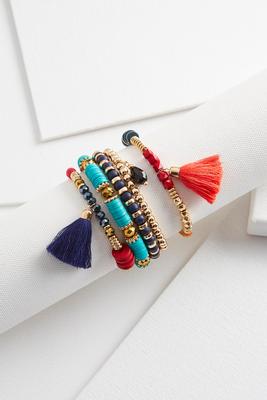 southwestern bead bracelet set