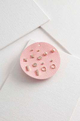 mixed stud earring set