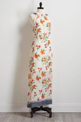 floral breeze maxi dress
