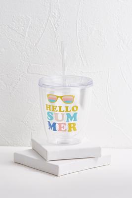 hello summer tumbler