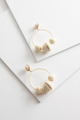 seed bead ball hoops