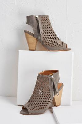 diamond perforated shooties