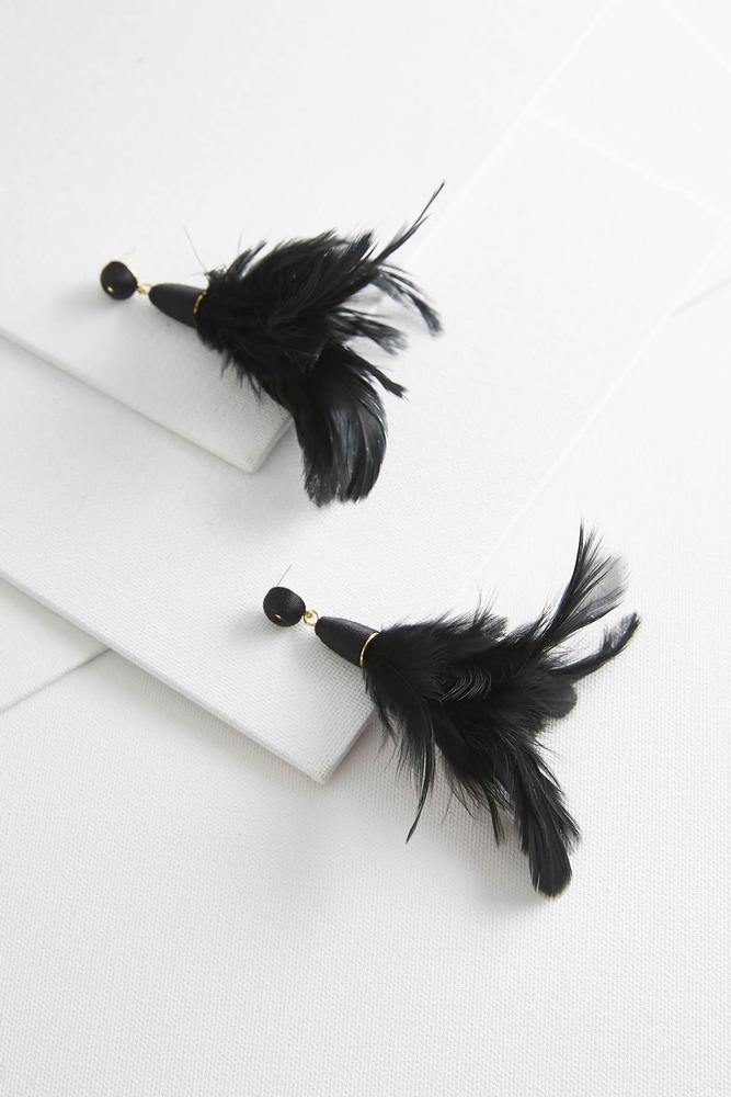 Feather Duster Earrings