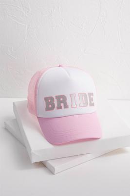 pink bride baseball hat