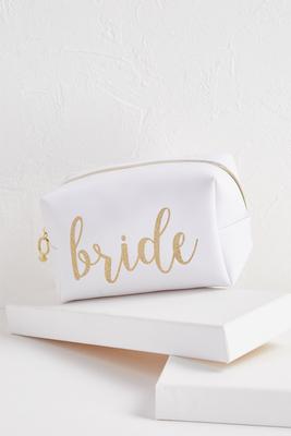 bride zip pouch