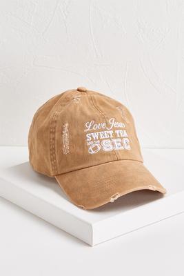 love jesus sweet tea and sec hat