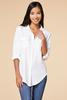  Button Down High- Low Shirt