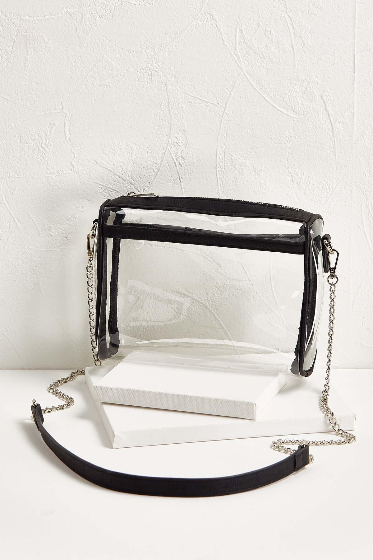 Versona clear stadium crossbody bag
