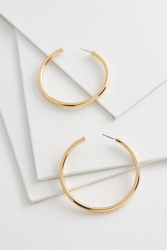 Versona Oversized Metal Hoop Earrings Oversized Metal Hoop Earrings
