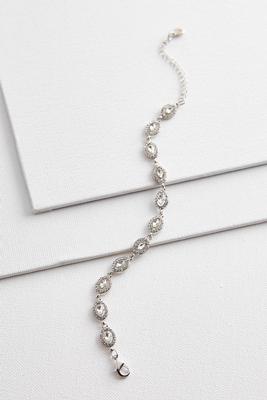 delicate rhinestone bracelet
