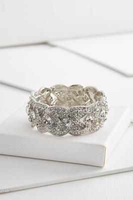 rhinestone stretch bracelet