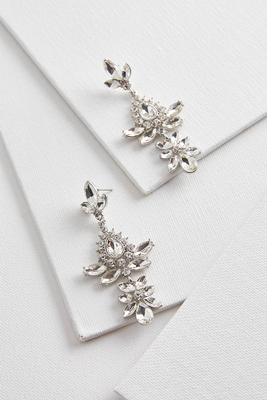 rhinestone statement earrings
