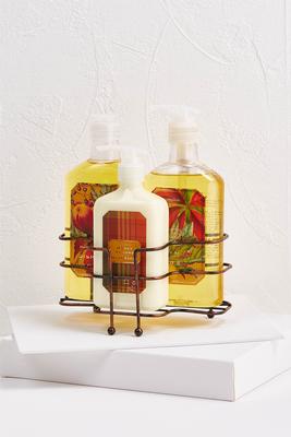harvest bath and body kitchen caddy