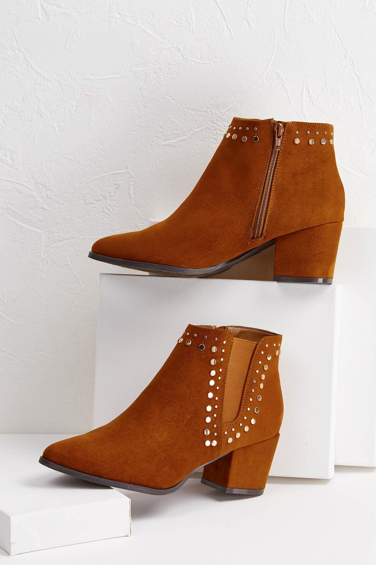 Studded Ankle Boots