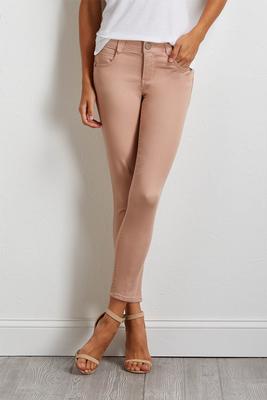 rose twill pants