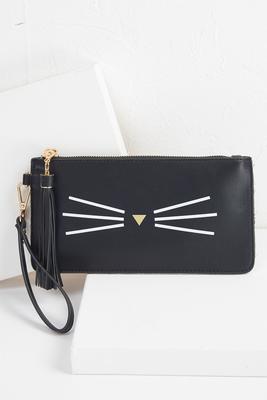 cat whisker wristlet