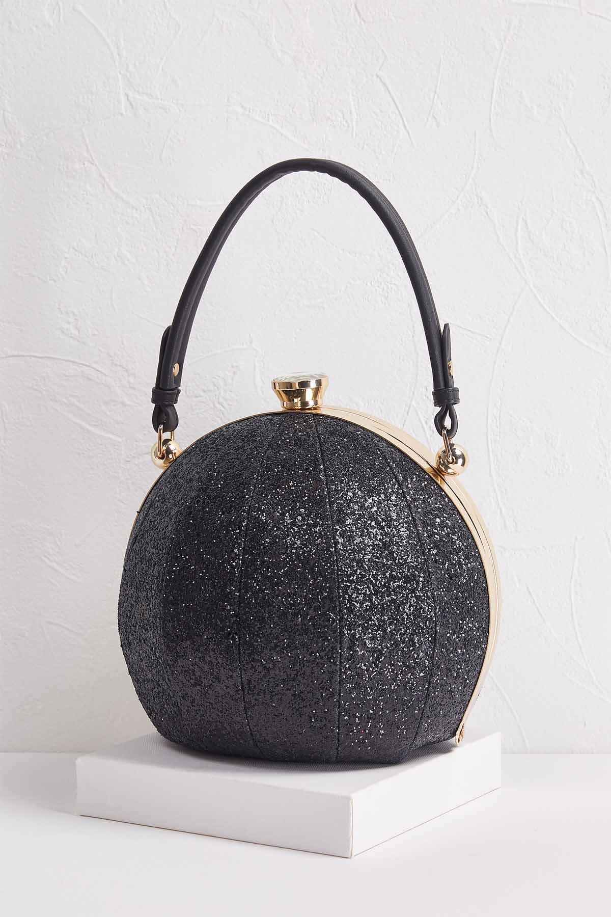 Versona Ball Shaped Glitter Handbag Ball Shaped Glitter Handbag