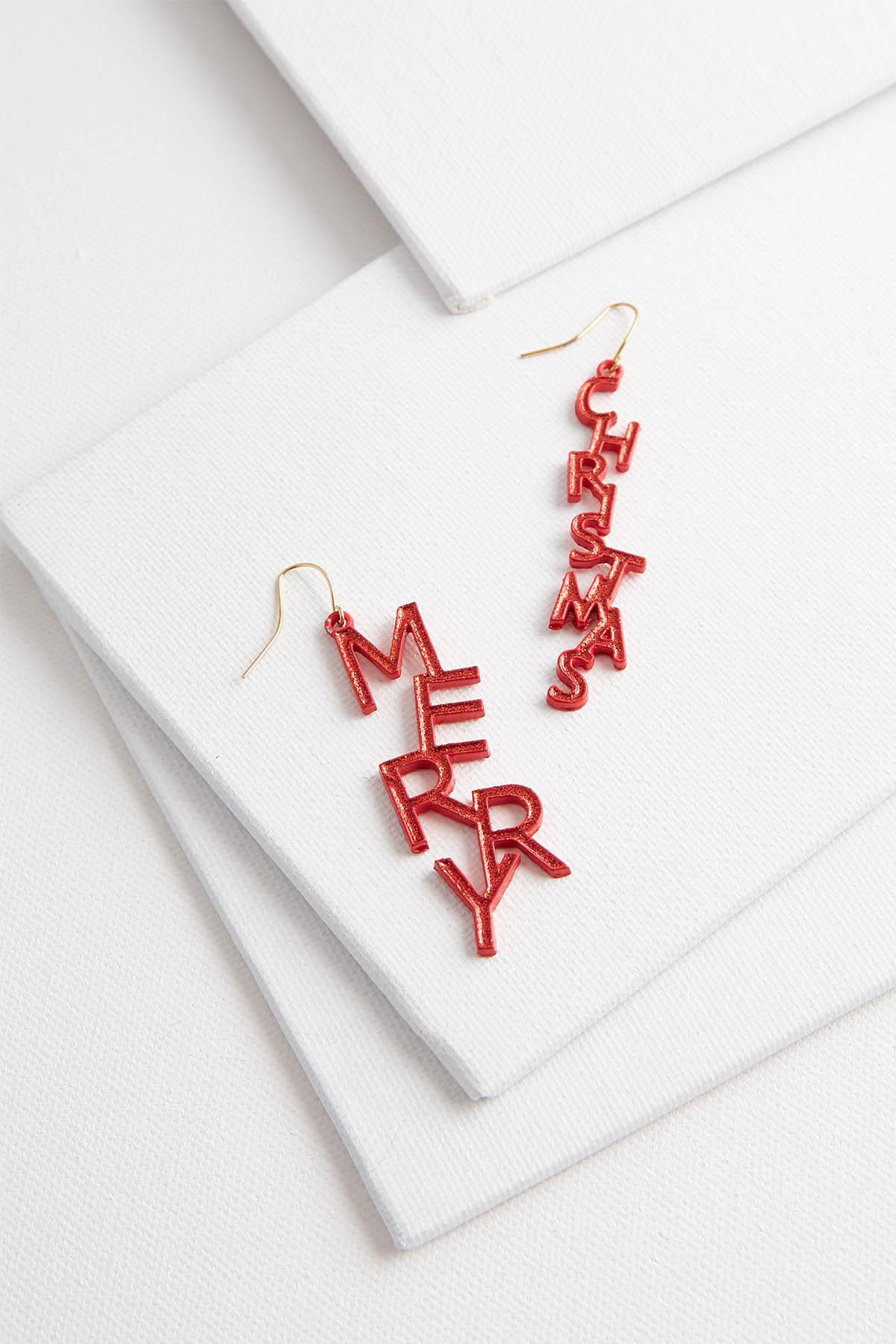 Versona Merry Christmas Earrings Merry Christmas Earrings