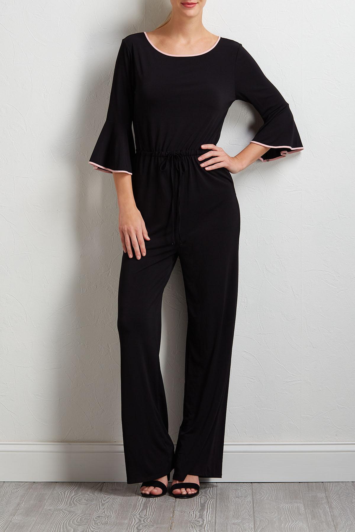 Versona bell sleeve jumpsuit