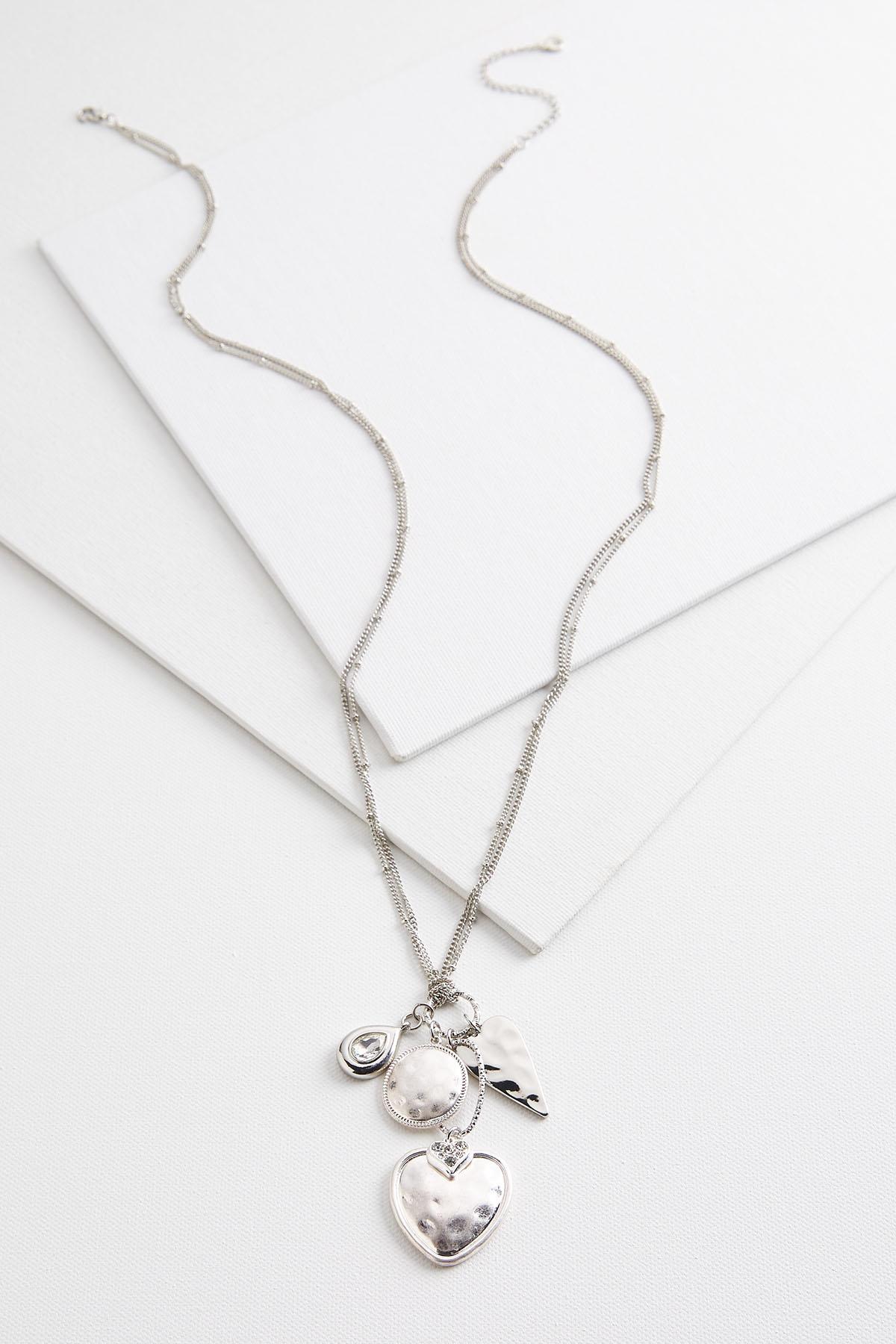 Versona Cer Heart Pendant Necklace