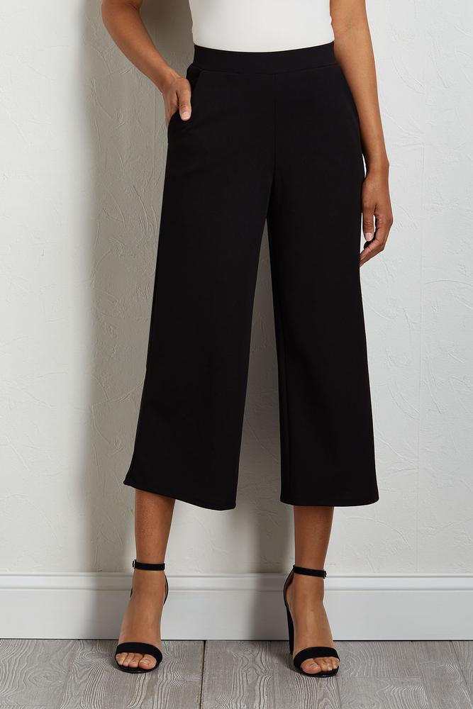 Versona | cropped palazzo pants