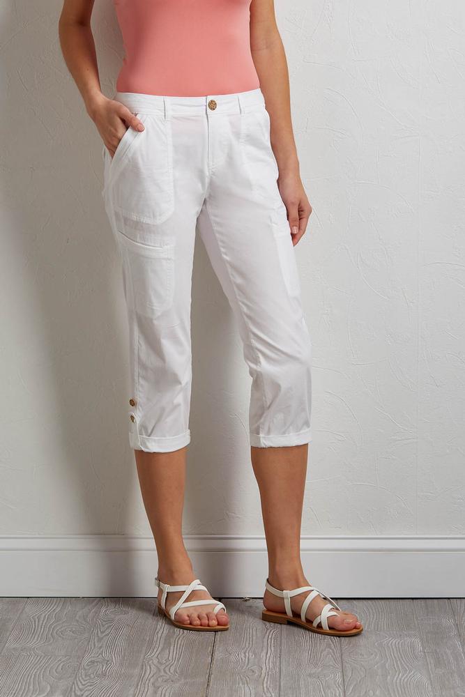 cropped cargo pants